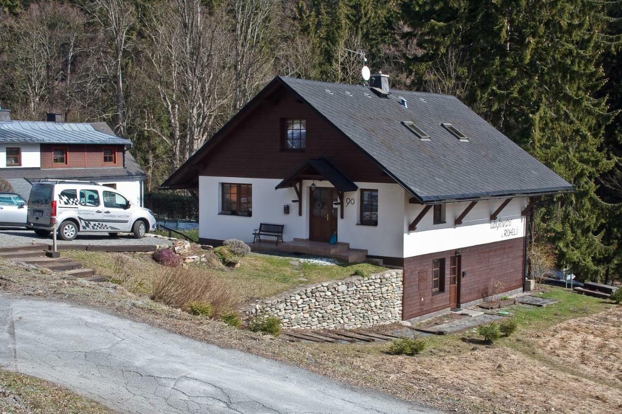 Ubytovani U Rohelu Hotel Karlova Studanka Exterior photo